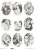 miłosne portrety, biało-czarny szkic*love portraits, black and white sketch*Liebe Porträts, schwarz-weiß Skizze*retratos de amor, boceto en blanco y negro